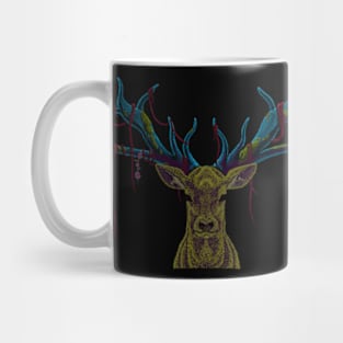 yellow deer Mug